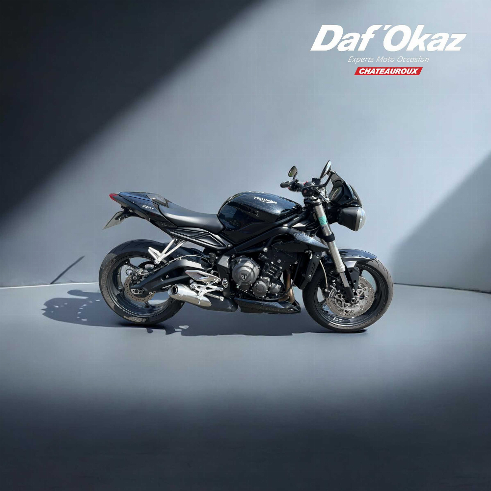 Triumph 660 Street Triple S (A2) 2019 vue avant