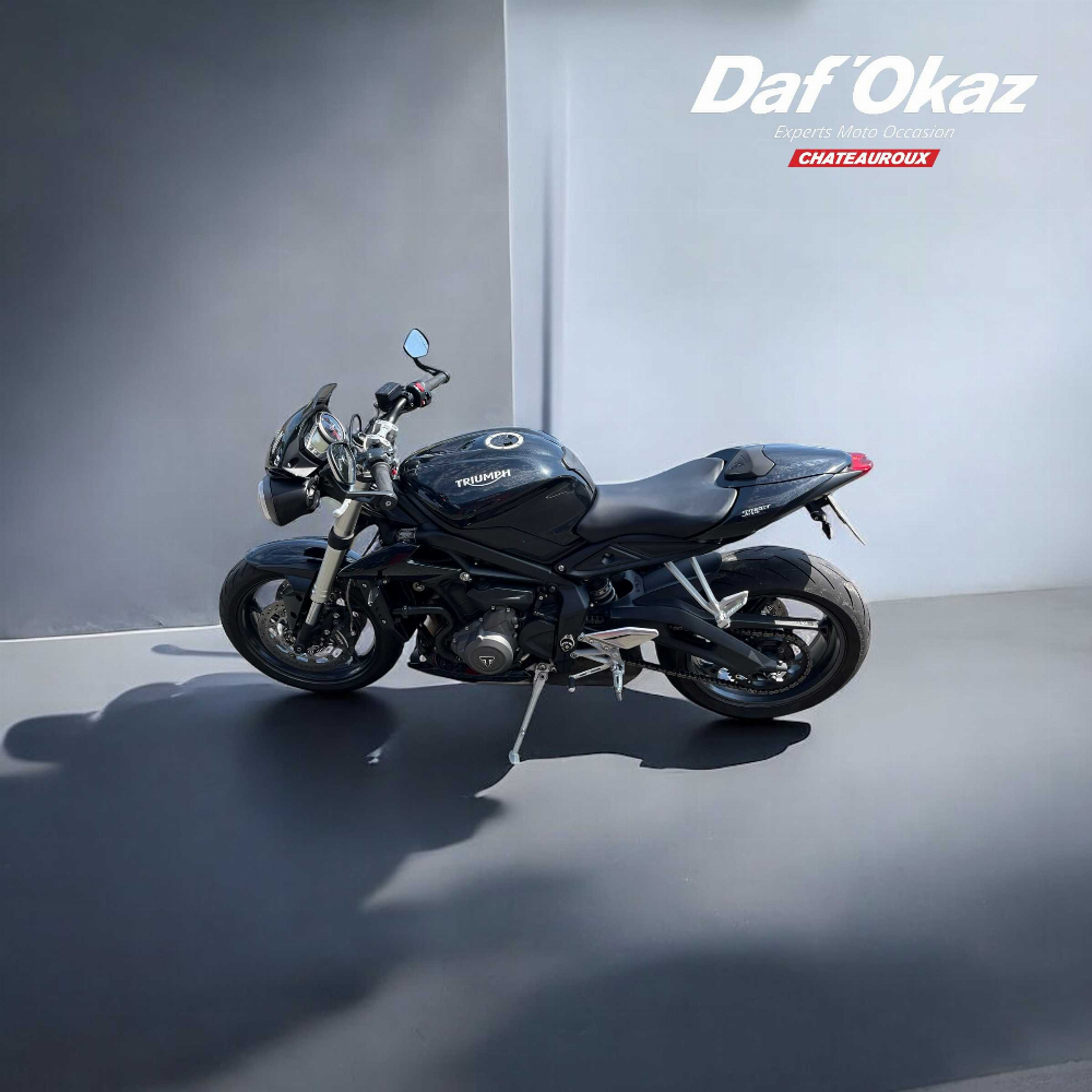 Triumph 660 Street Triple S (A2) 2019 vue arrière