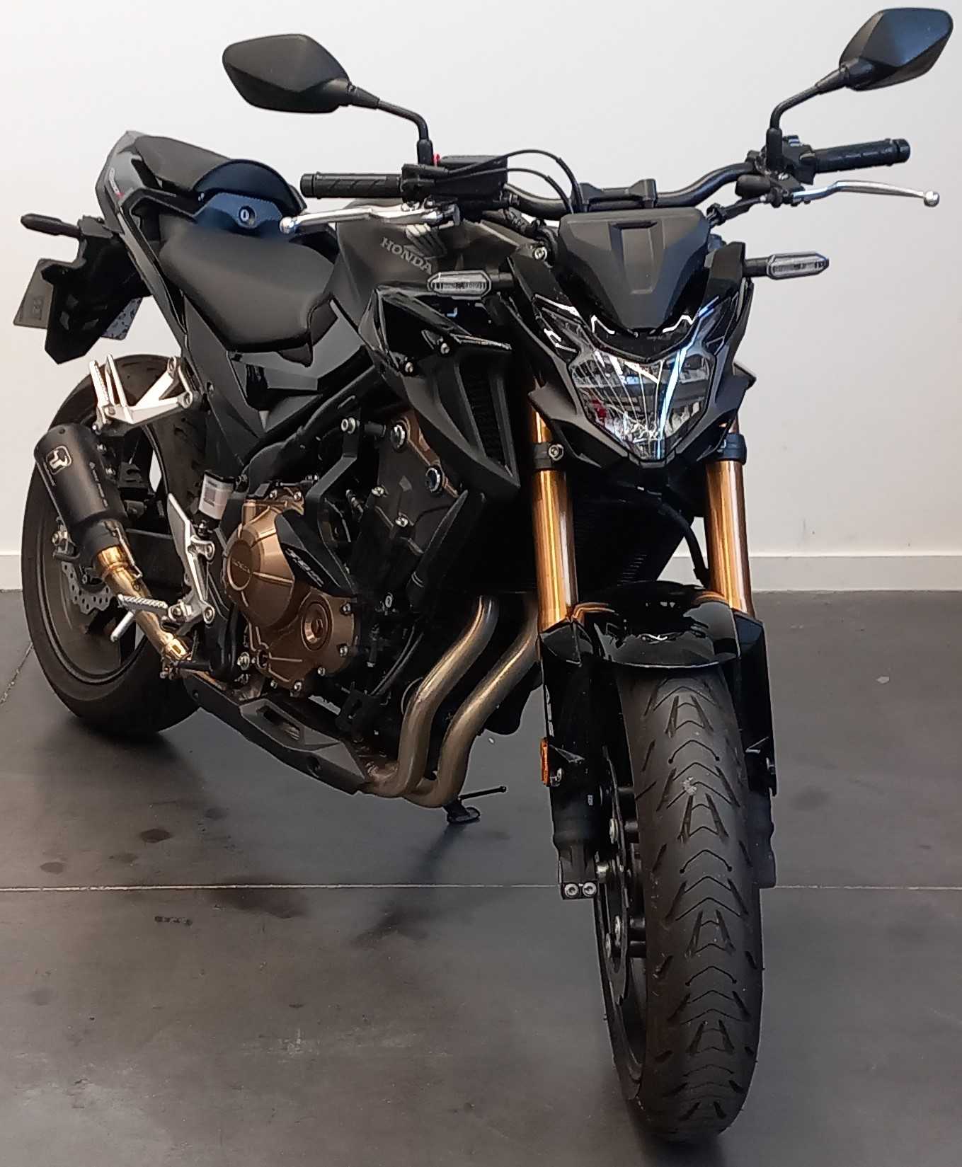 Honda CB 500 F ABS 2022 HD vue 3/4 droite