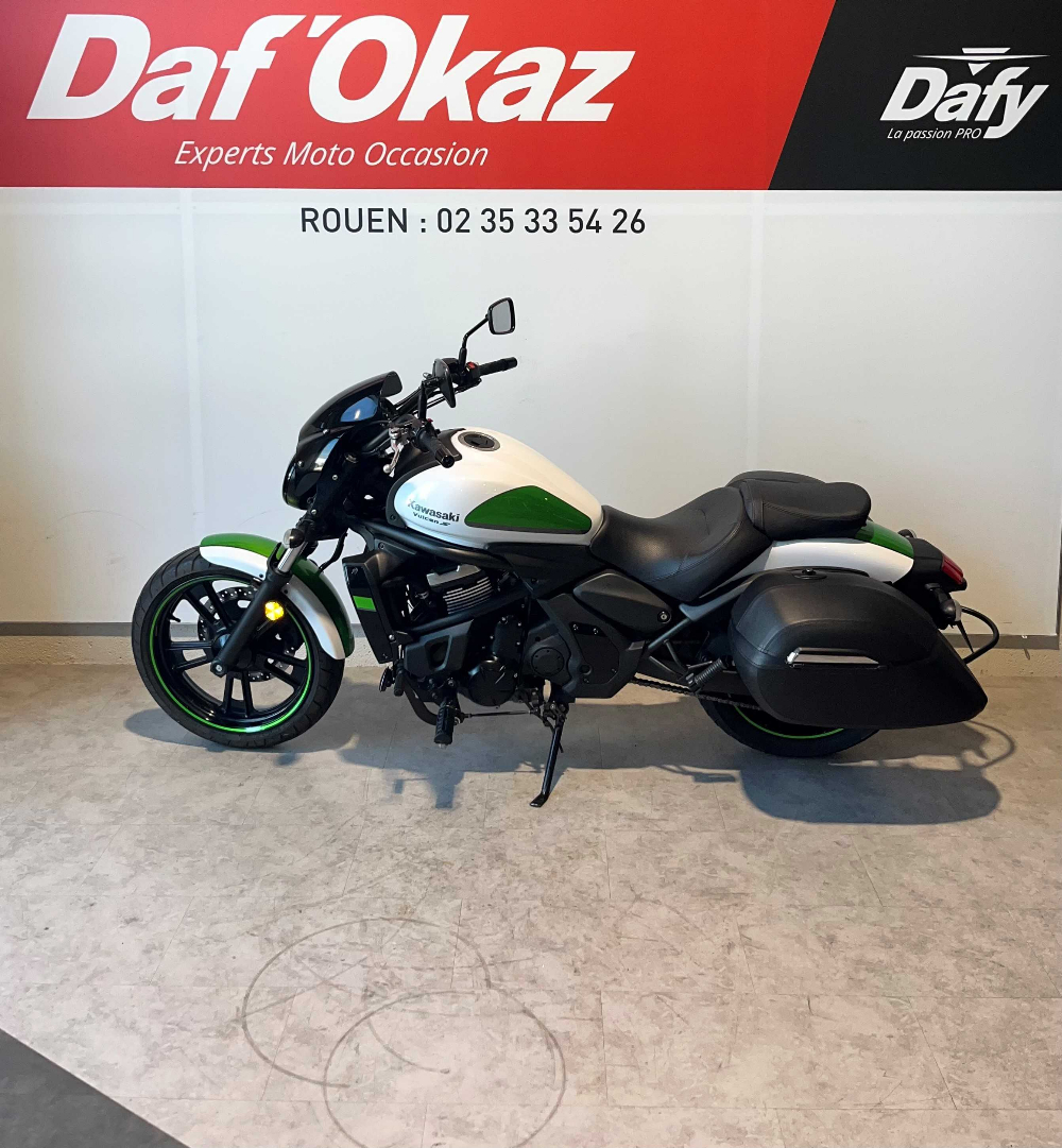 Kawasaki EN 650 Vulcan S ABS 2017 vue gauche