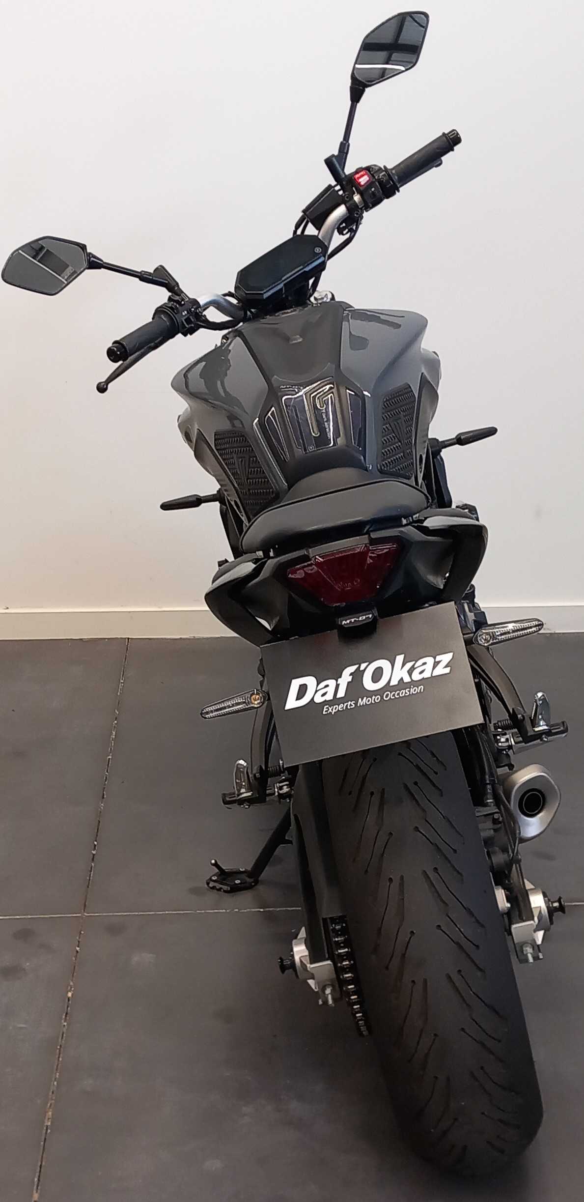Yamaha MT-07 ABS 2021 HD vue arrière