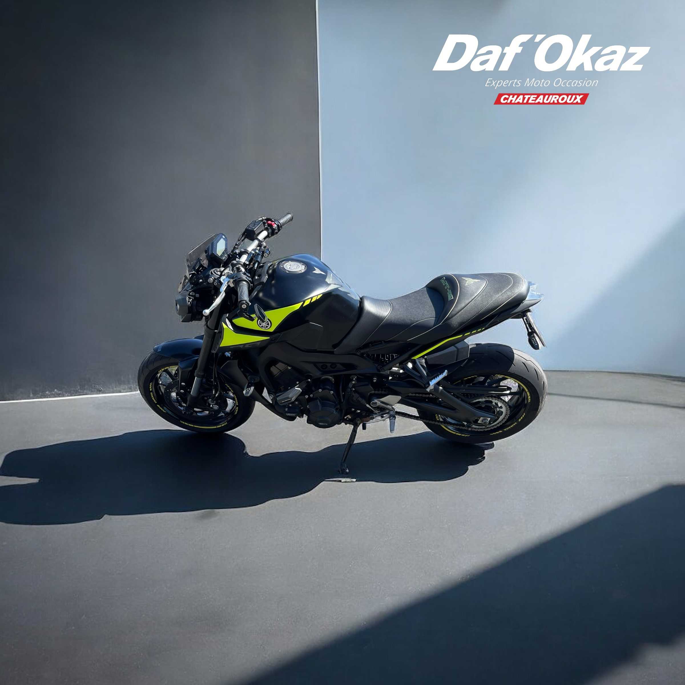 Yamaha MT-09 850 ABS 2018 HD vue arrière