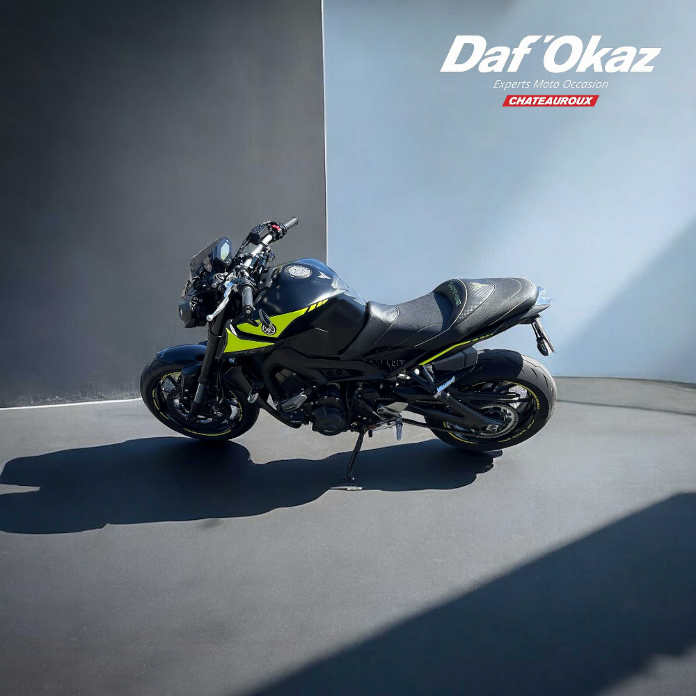 Yamaha MT-09 850 ABS 2018 vue arrière