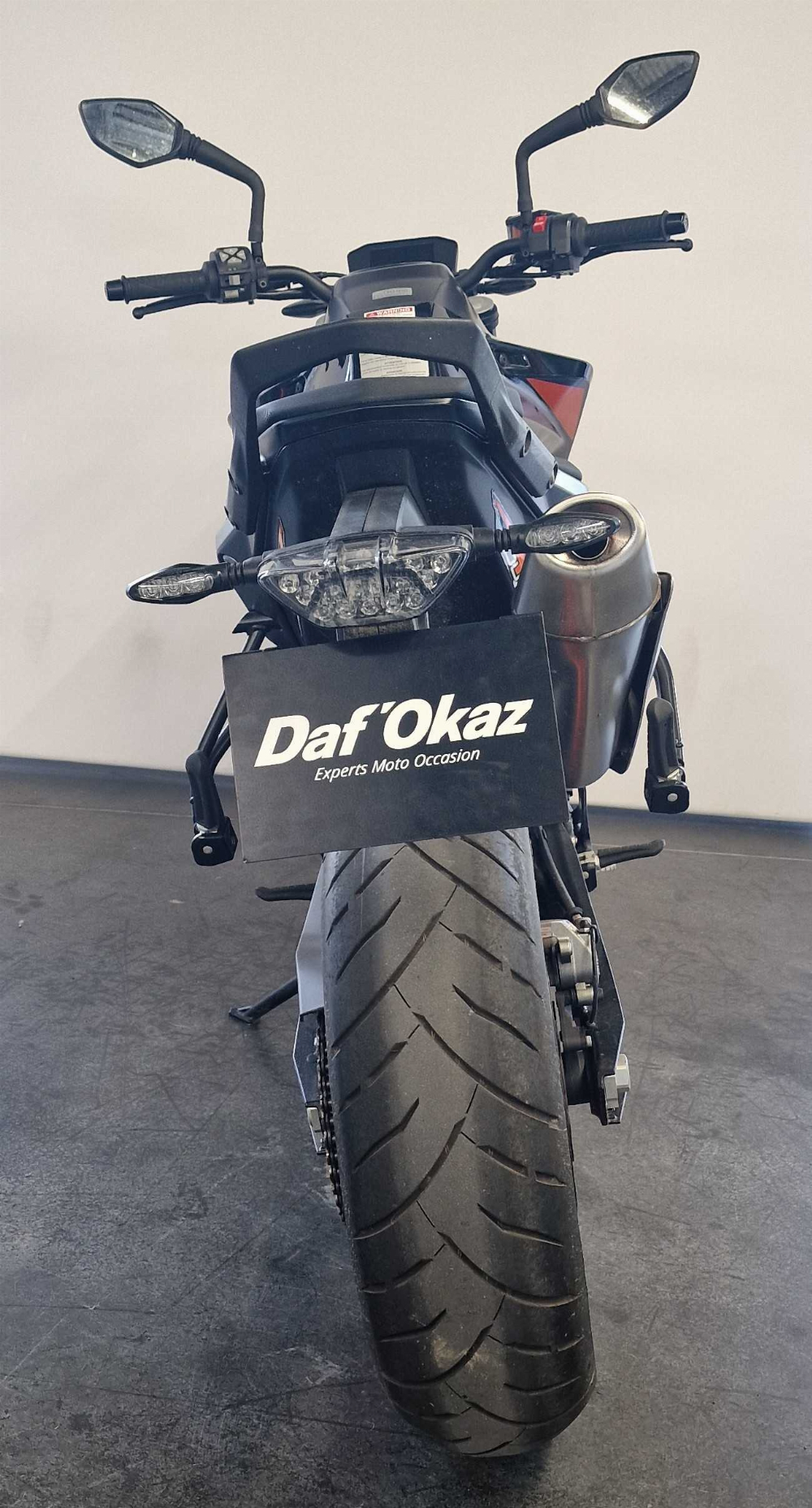 KTM 790 Duke 2020 vue arrière
