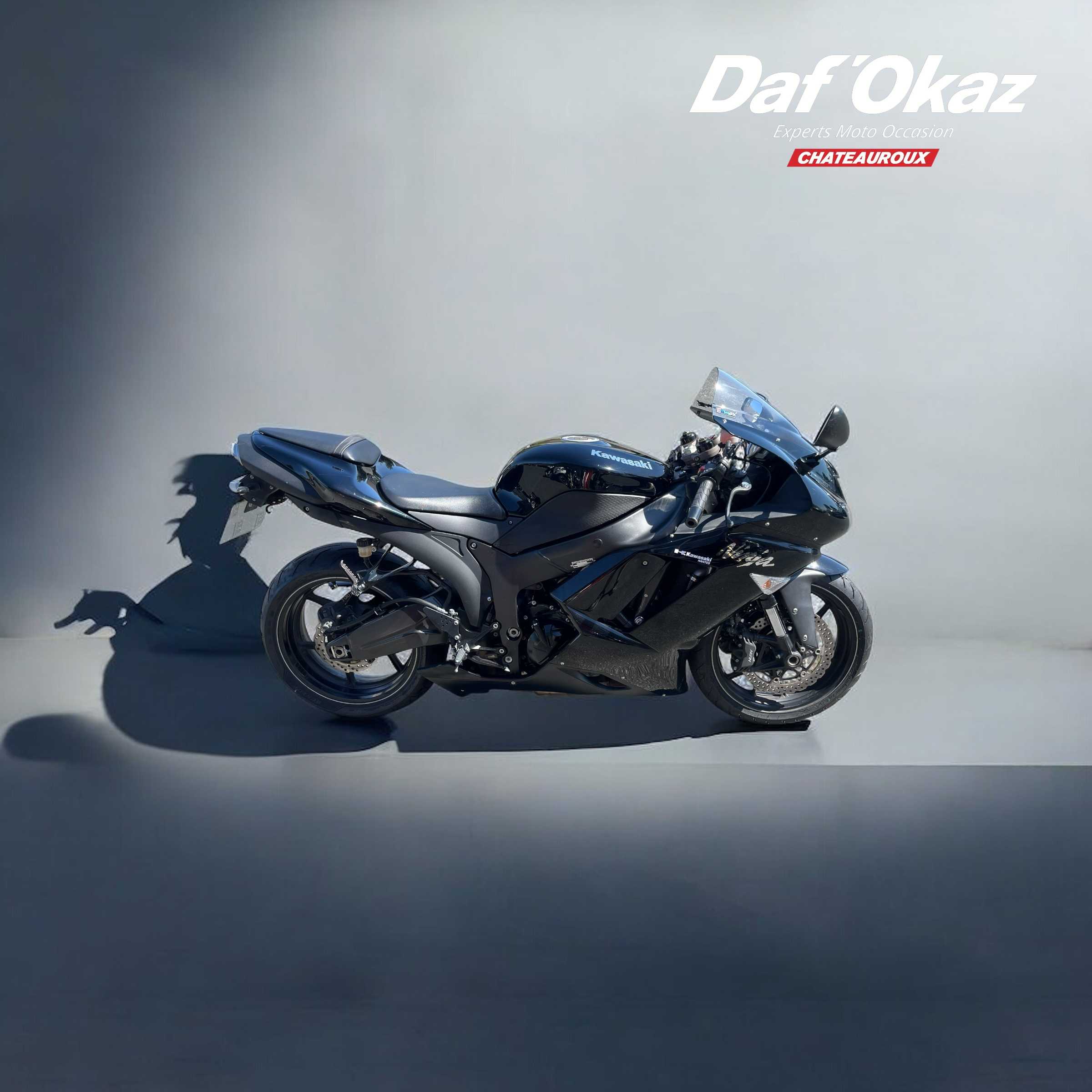 Kawasaki ZX-6R 600 Ninja 2008 HD vue avant