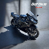 Aperçu Kawasaki ZX-6R 600 Ninja 2008 vue 3/4 droite