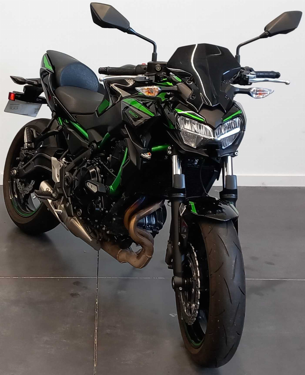 Kawasaki Z 650 2022 vue 3/4 droite