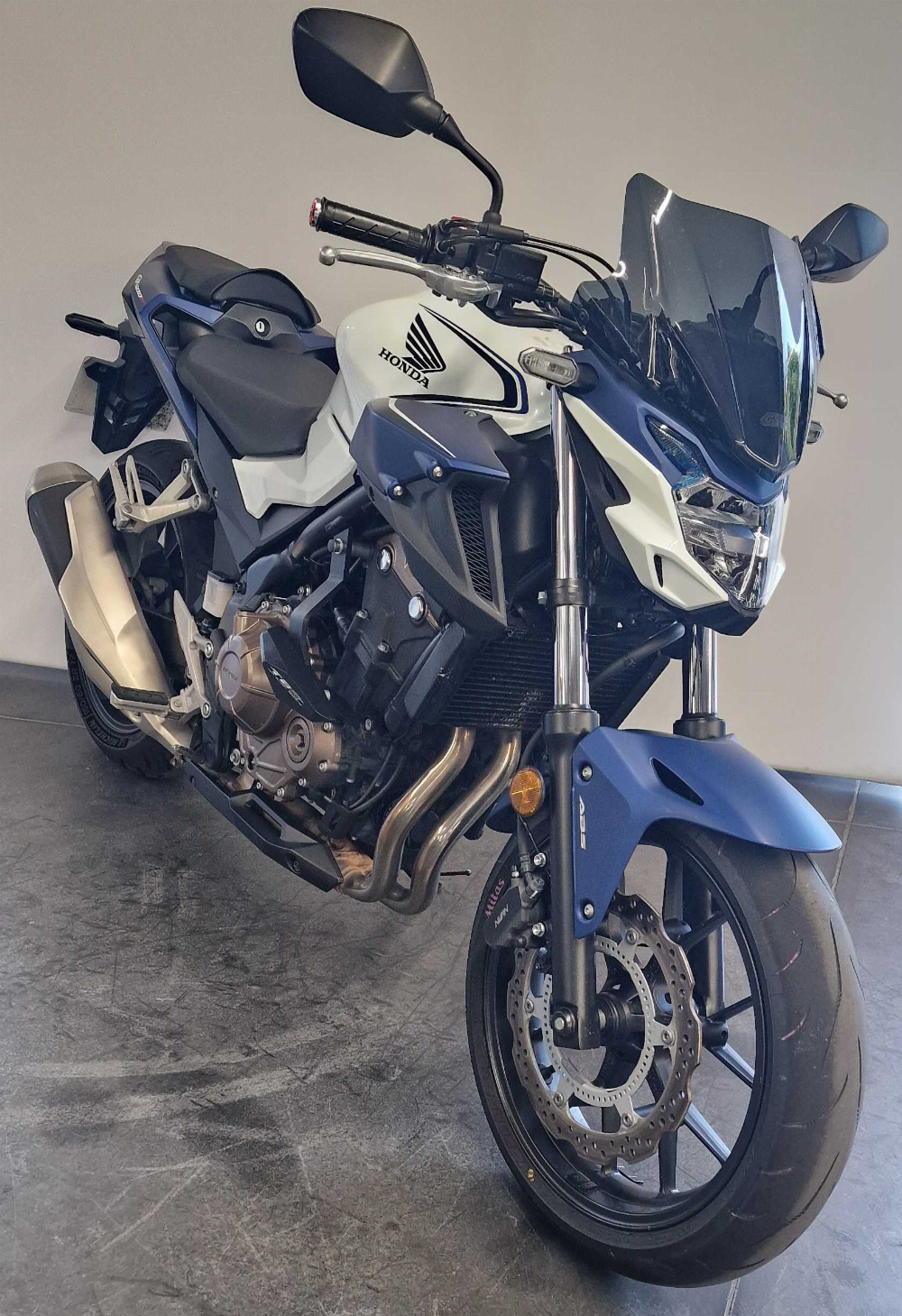 Honda CB 500 F ABS 2020 vue 3/4 droite