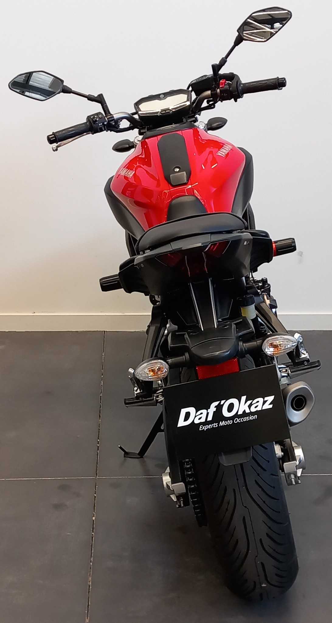 Yamaha MT-07 ABS 2014 HD vue arrière