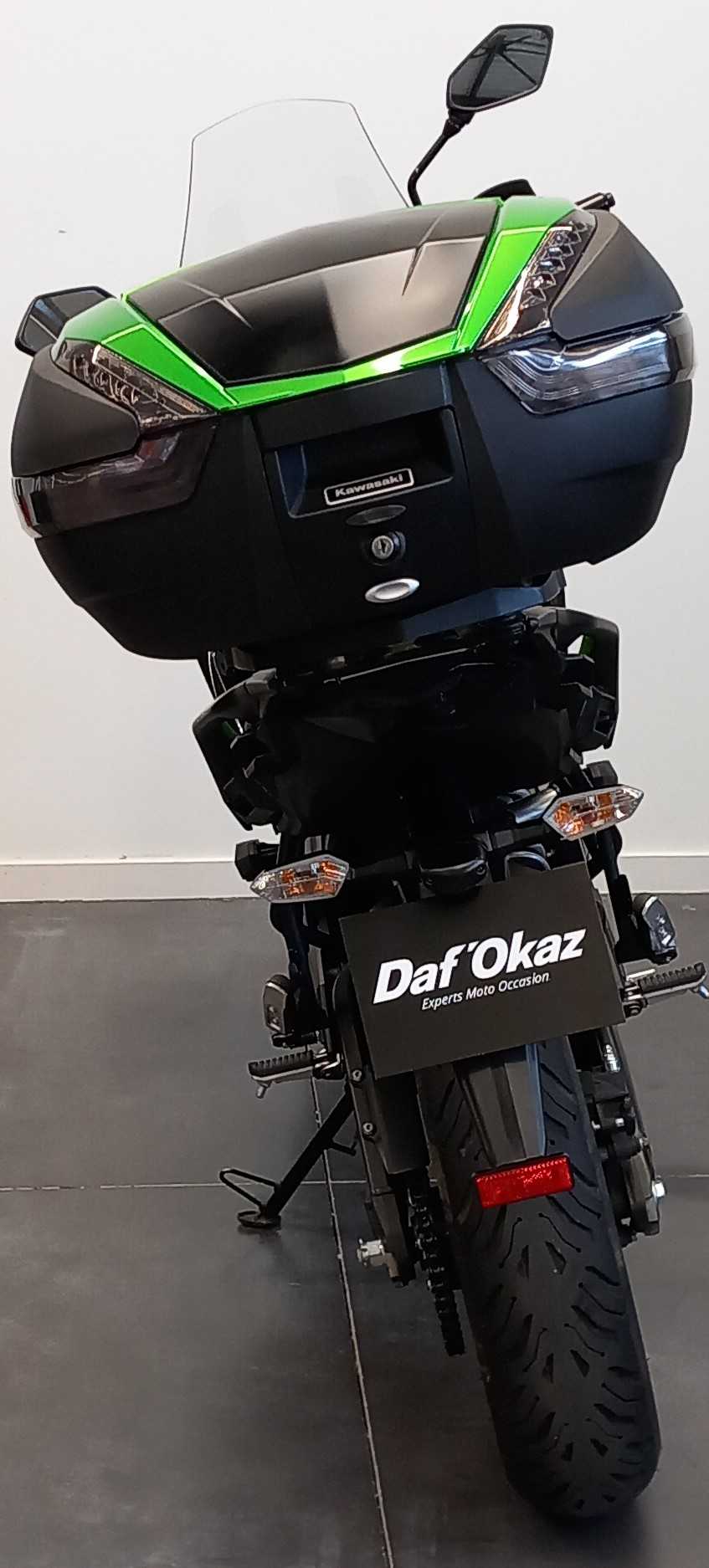 Kawasaki KLE 650 Versys ABS 2021 vue arrière