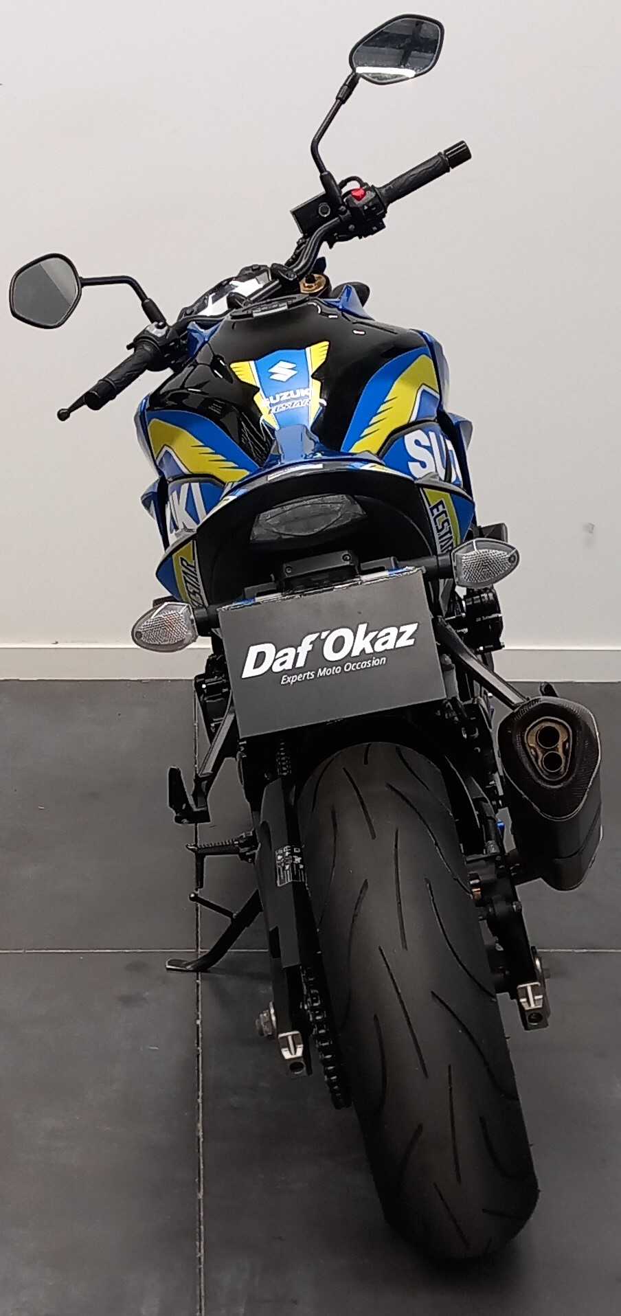 Suzuki GSX-S 750 2018 vue arrière