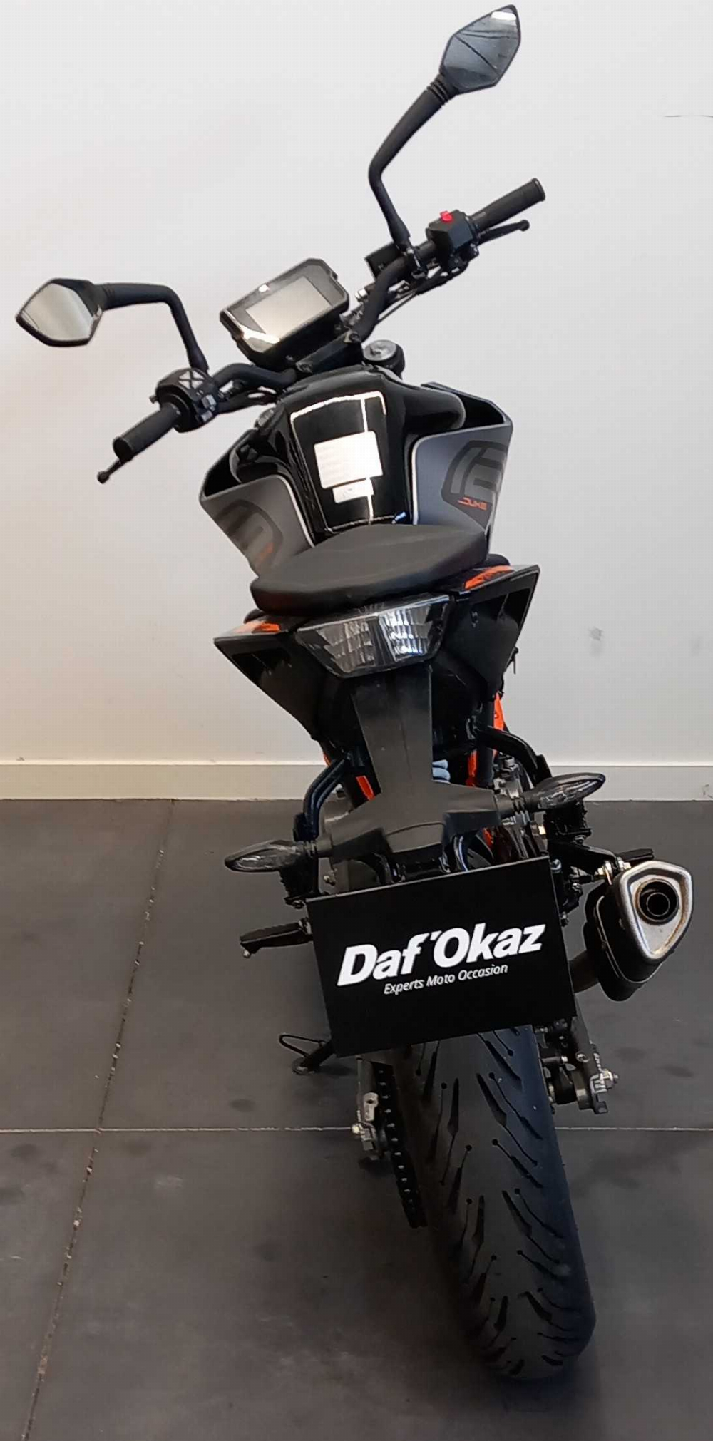 KTM 125 Duke 2021 vue arrière