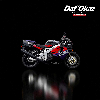 Aperçu Honda CBR 900 RR Fireblade 1993 vue gauche