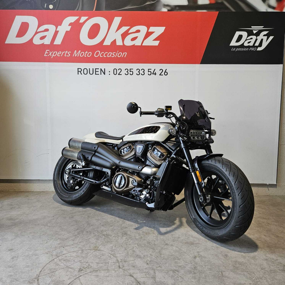 Harley-Davidson SPORTSTER S 1250 2022 vue 3/4 droite