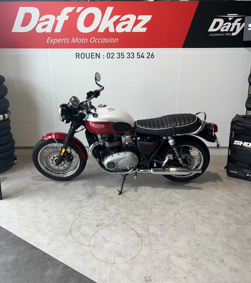 Triumph T100 BUD EKINS 2020 vue gauche