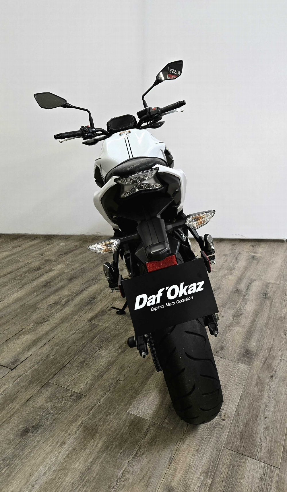 Kawasaki Z 650 2020 vue arrière
