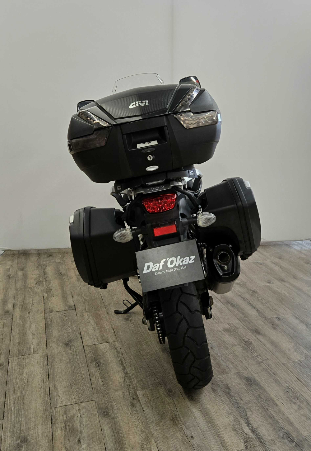 Suzuki DL 1000 V-Strom 2015 vue arrière