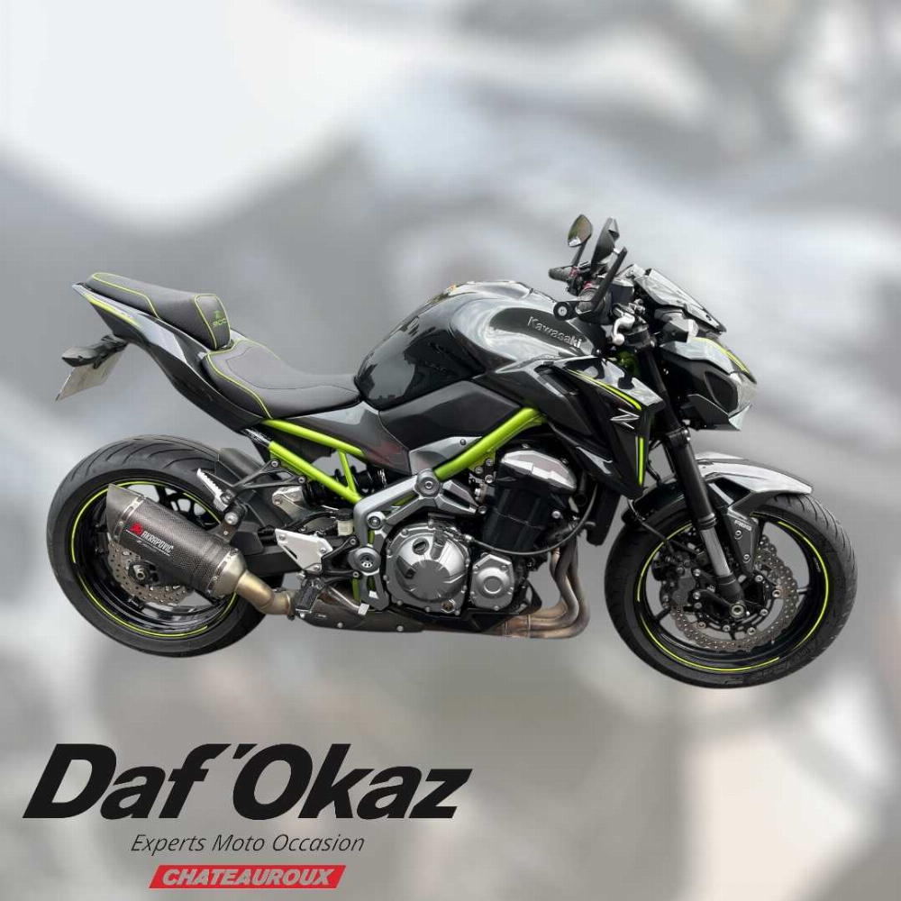 Kawasaki Z 900 2018 vue avant