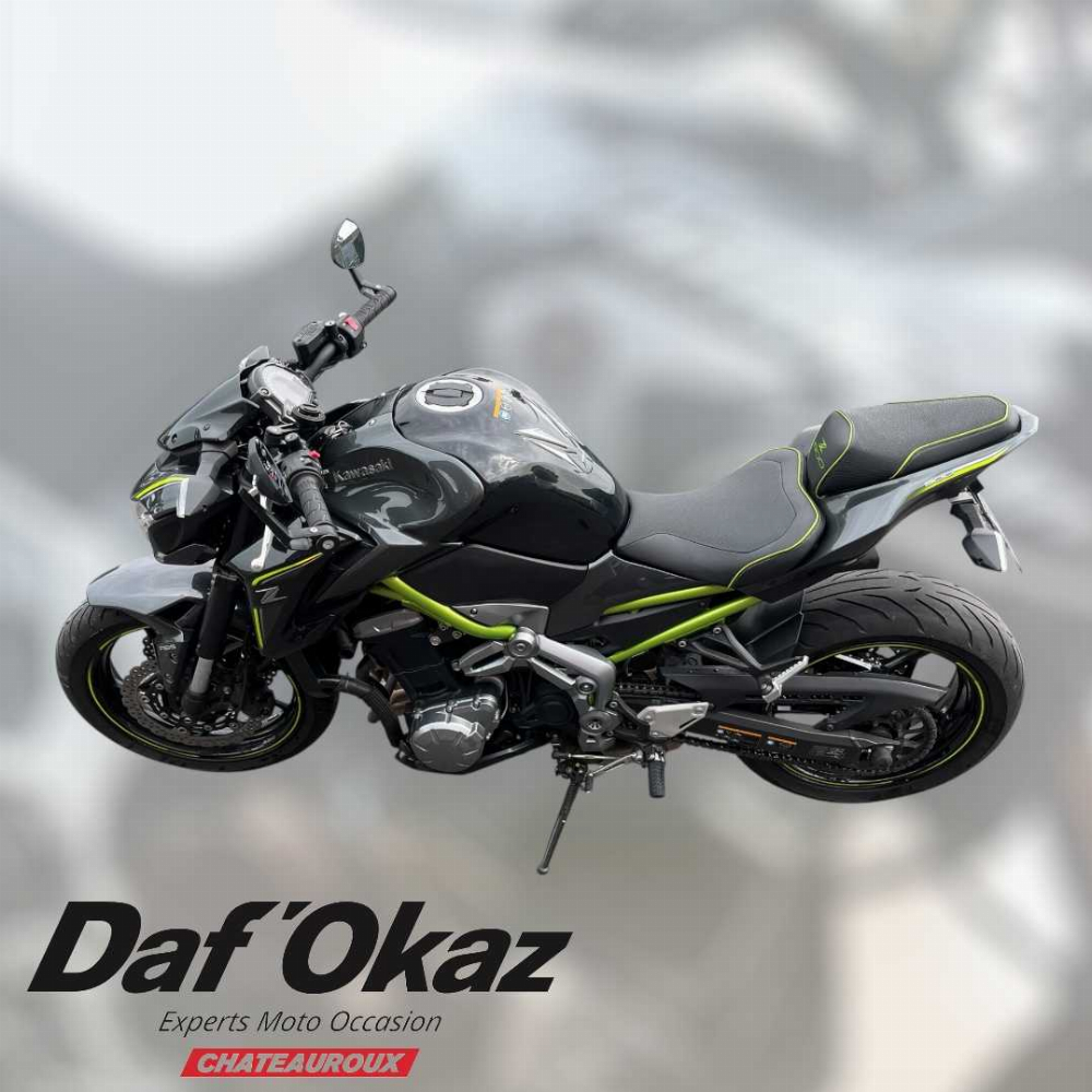 Kawasaki Z 900 2018 vue arrière
