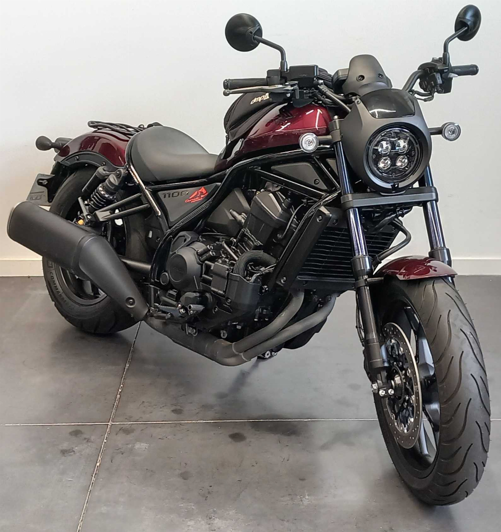 Honda CMX 1100 Rebel 2021 vue 3/4 droite