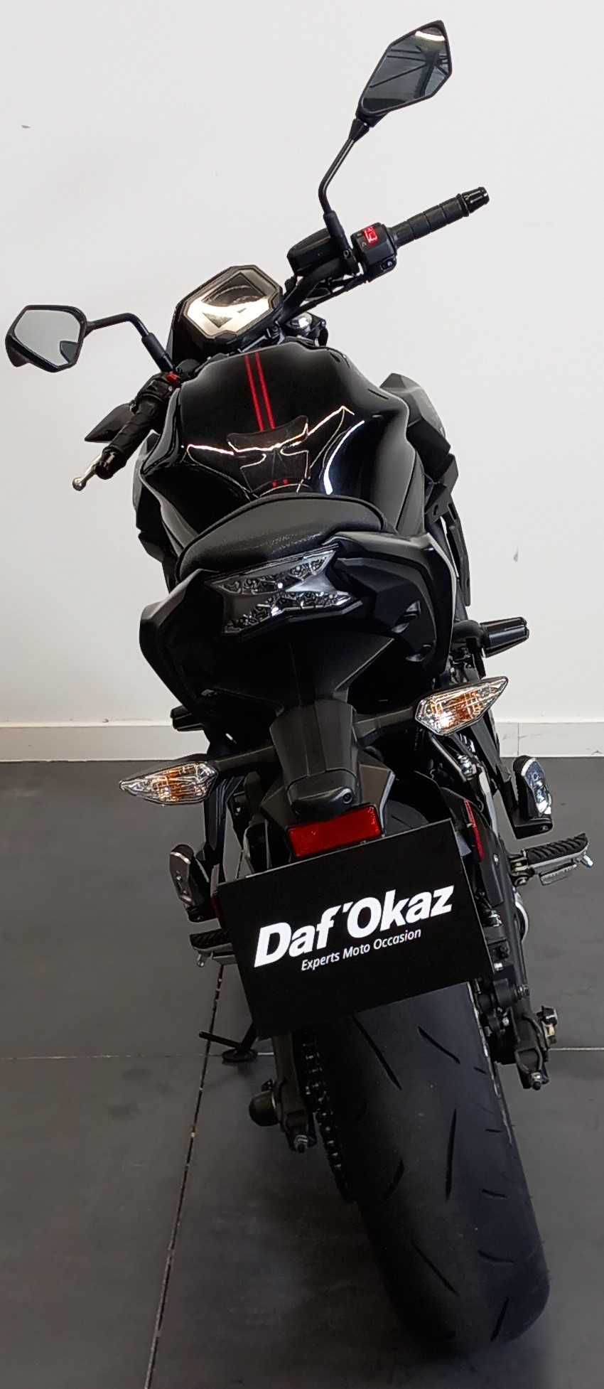 Kawasaki Z 650 2021 vue arrière