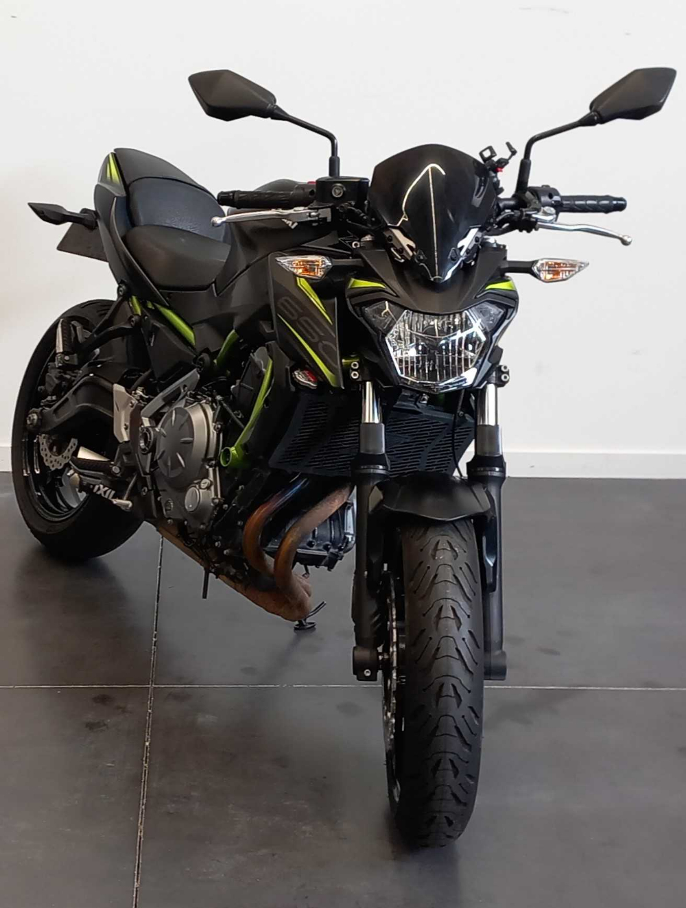Kawasaki Z 650 2019 vue 3/4 droite