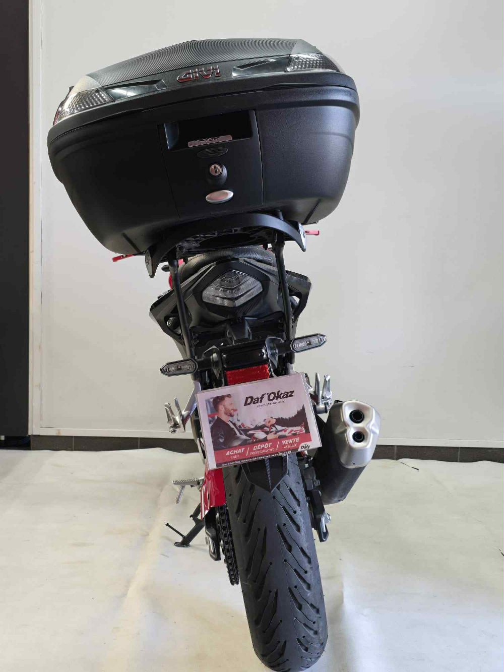 Honda CB 500 F ABS 2022 vue arrière