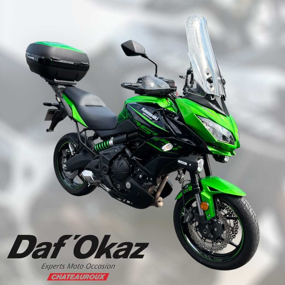 Kawasaki KLE 650 Versys Tourer 2017 HD vue 3/4 droite
