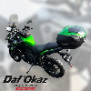 Aperçu Kawasaki KLE 650 Versys Tourer 2017 vue gauche