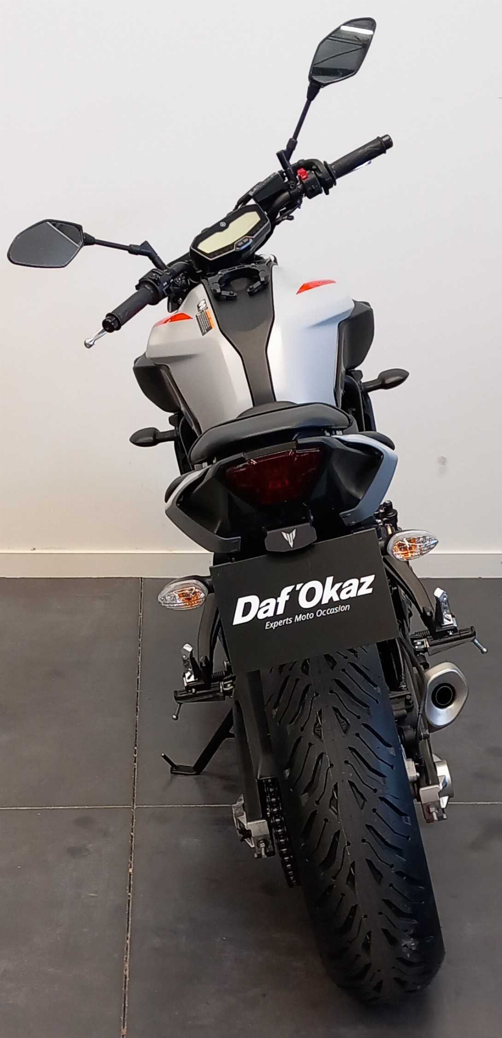 Yamaha MT-07 ABS (35KW) 2020 vue arrière