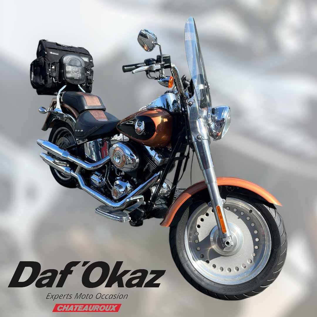 Harley-Davidson FAT BOY FLSTF 2008 HD vue 3/4 droite