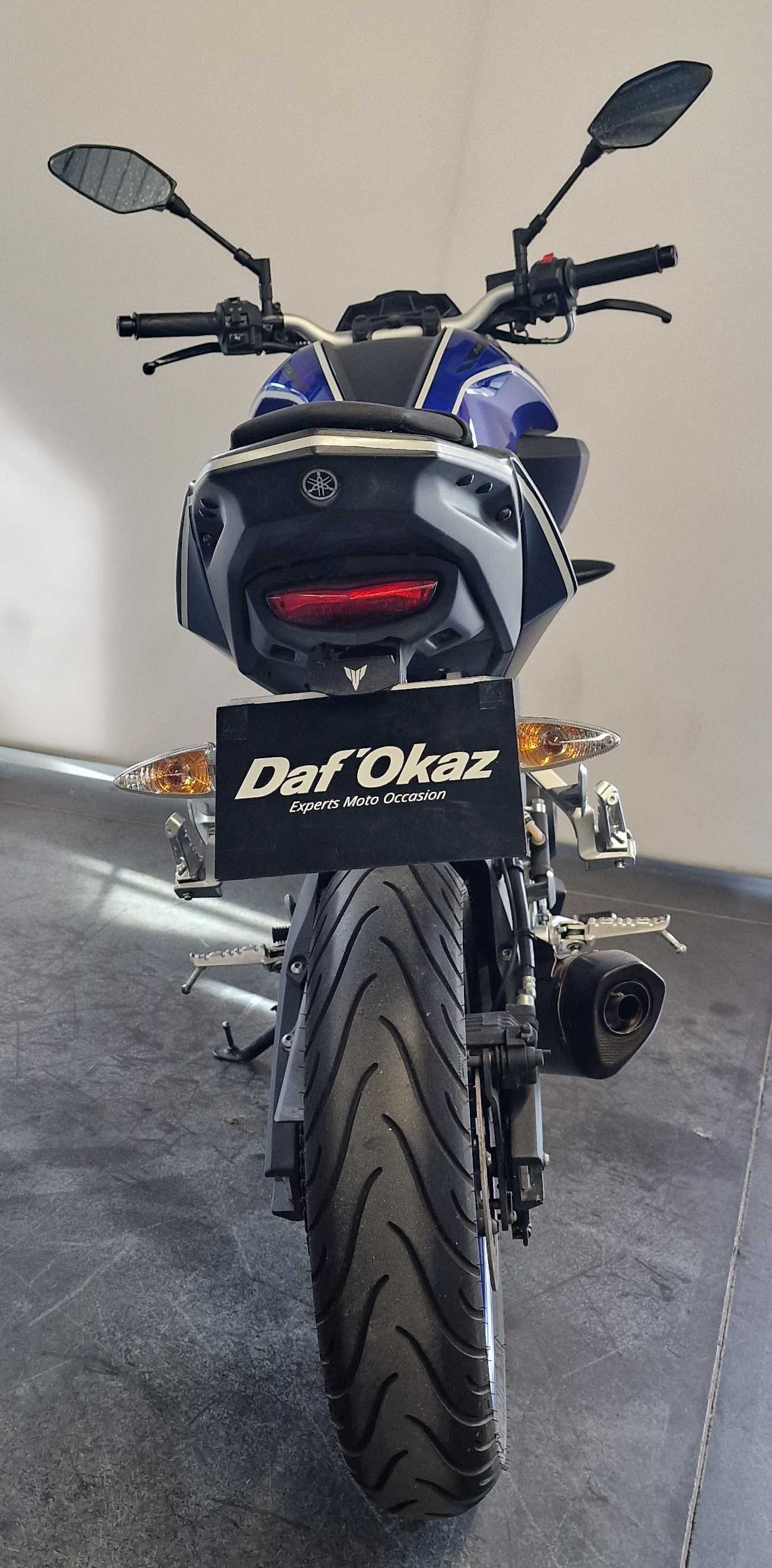 Yamaha MT 125 ABS 2018 HD vue arrière