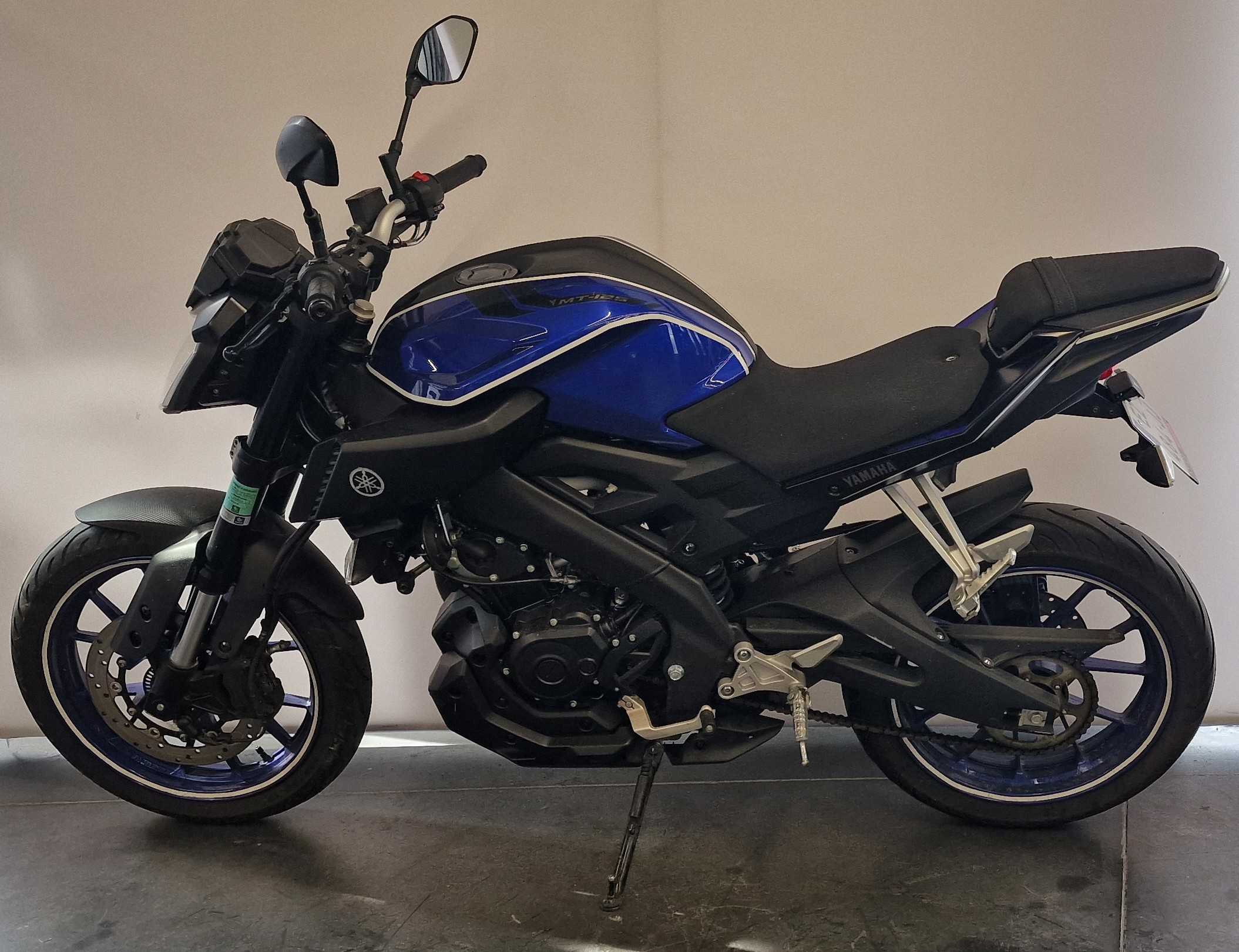 Yamaha MT 125 ABS 2018 HD vue gauche