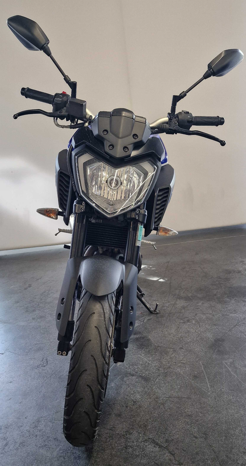 Yamaha MT 125 ABS 2018 vue avant