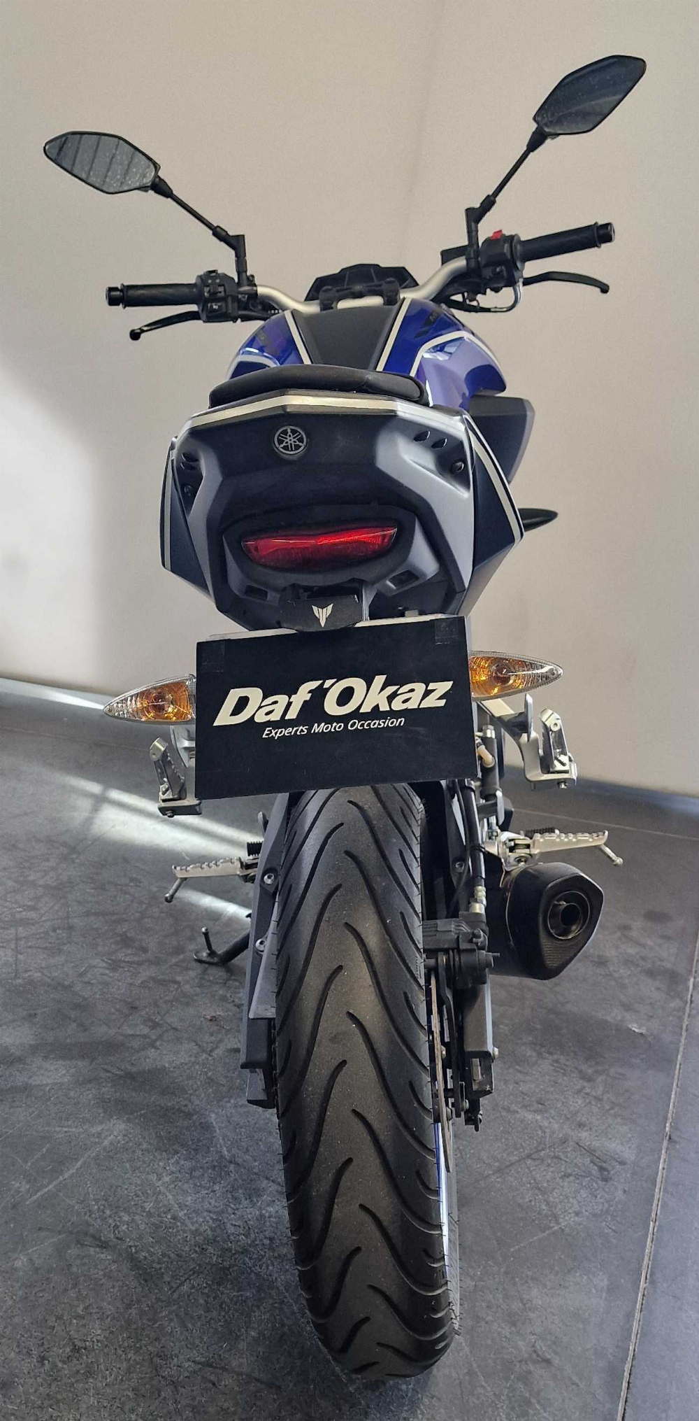 Yamaha MT 125 ABS 2018 vue arrière