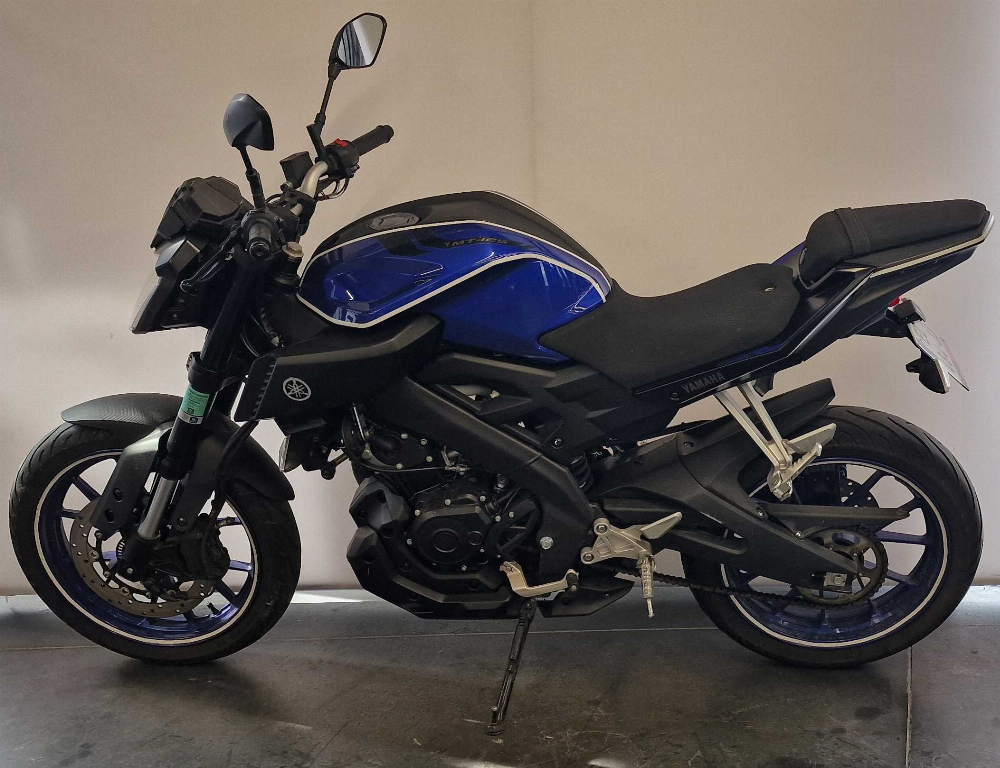 Yamaha MT 125 ABS 2018 vue gauche