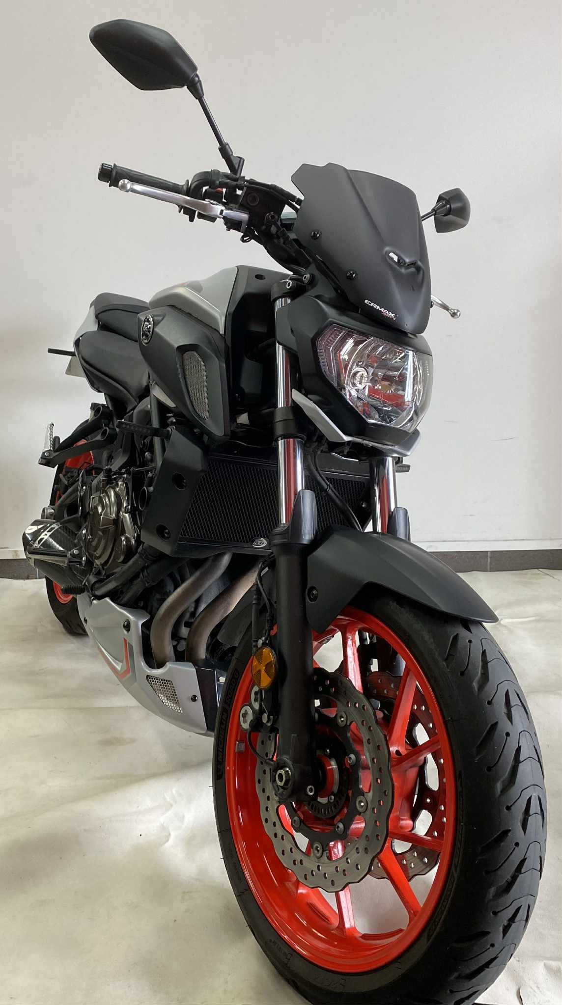 Yamaha MT-07 ABS 2020 HD vue 3/4 droite