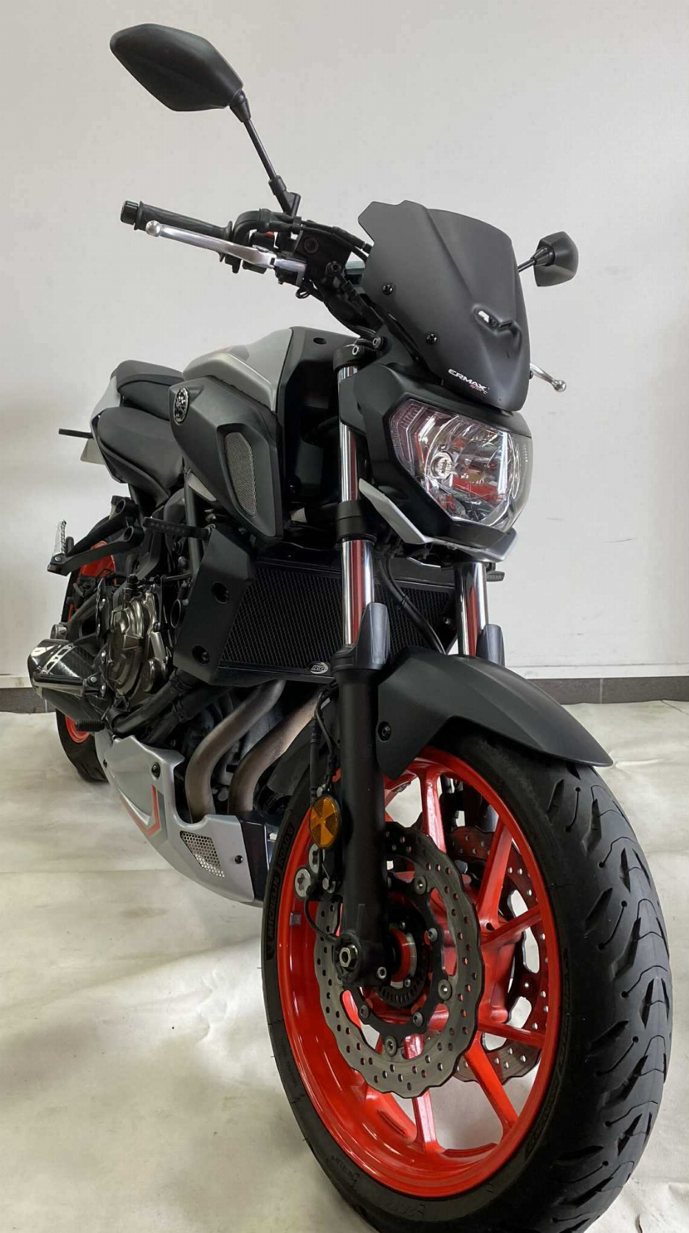 Yamaha MT-07 ABS 2020 vue 3/4 droite