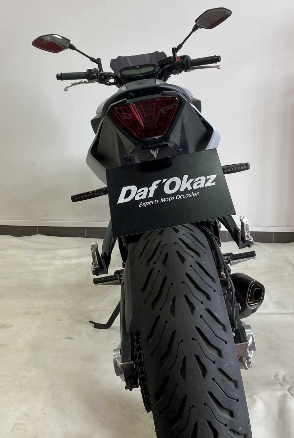 Yamaha MT-07 ABS 2020 vue arrière
