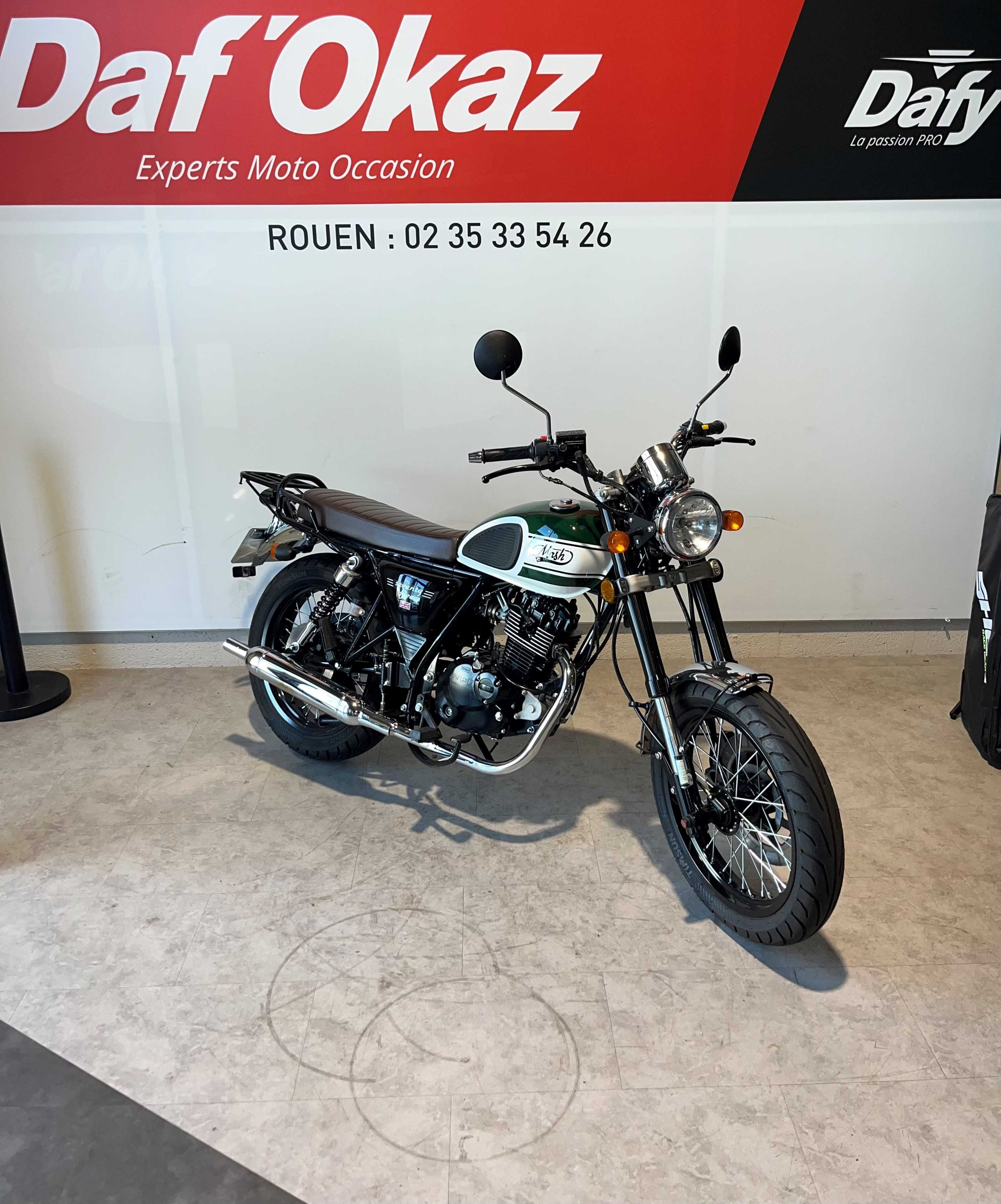 Mash SEVENTY FIVE 125 2019 HD vue 3/4 droite