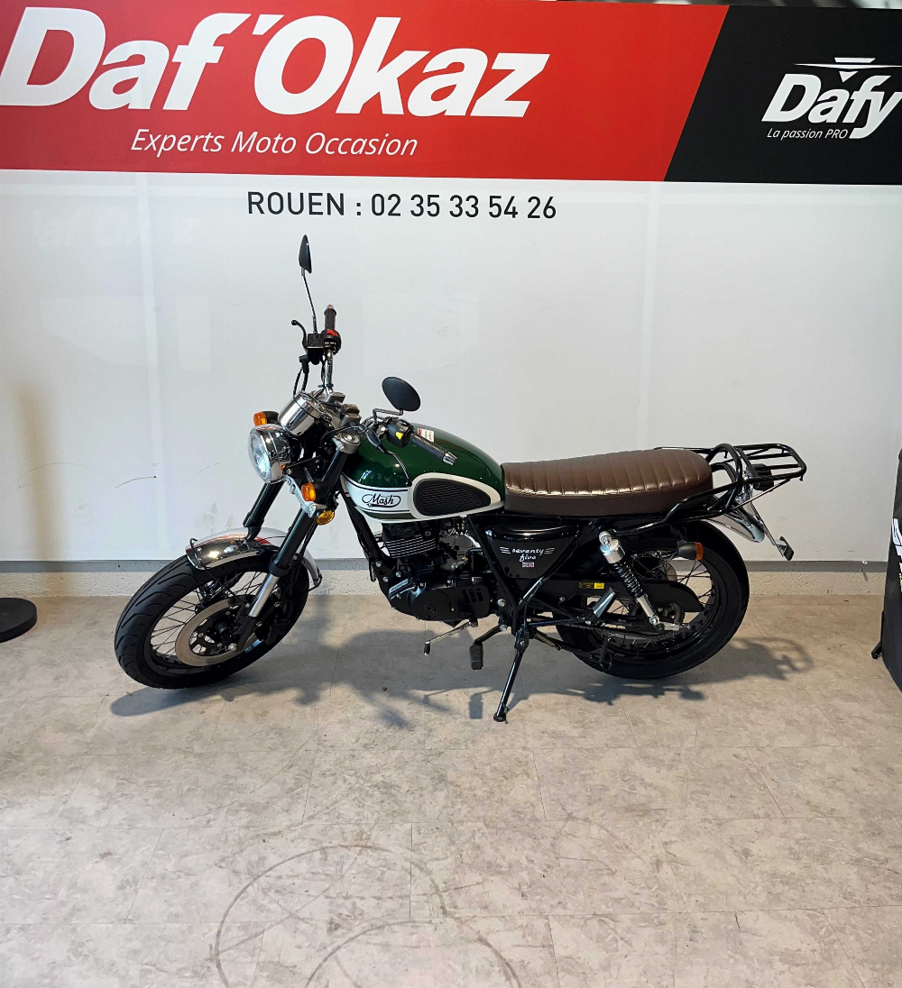 Mash SEVENTY FIVE 125 2019 vue gauche