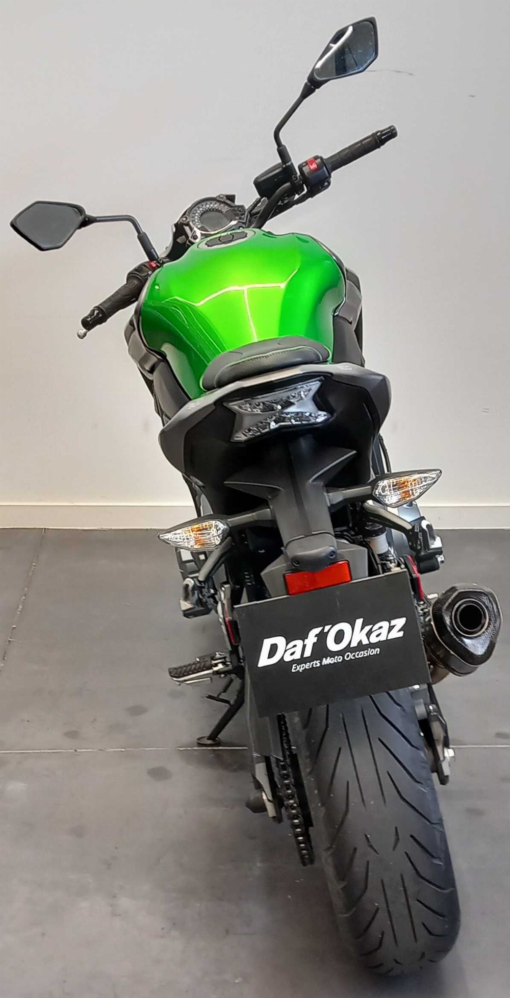 Kawasaki Z 900 2020 vue arrière
