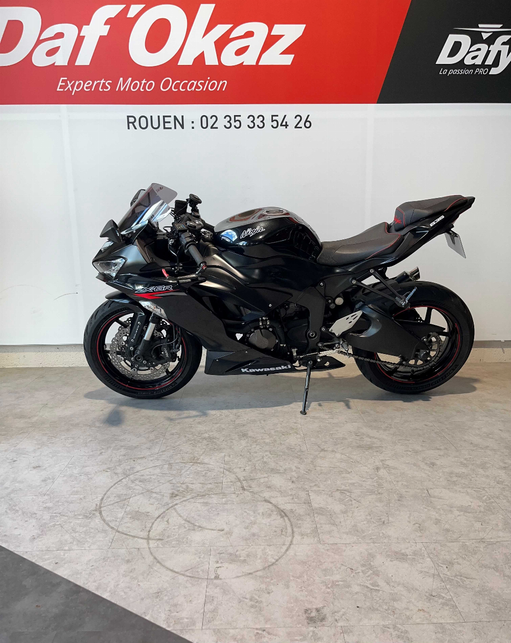 Kawasaki ZX-6R 636 Ninja 2020 vue gauche