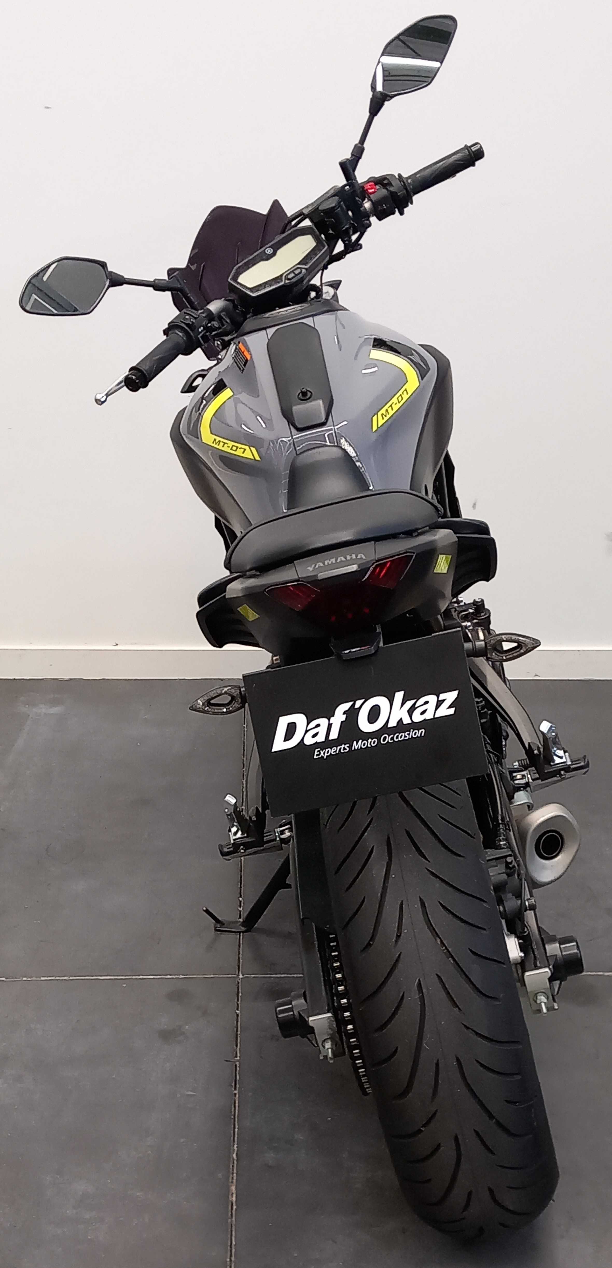Yamaha MT-07 ABS 2017 HD vue arrière