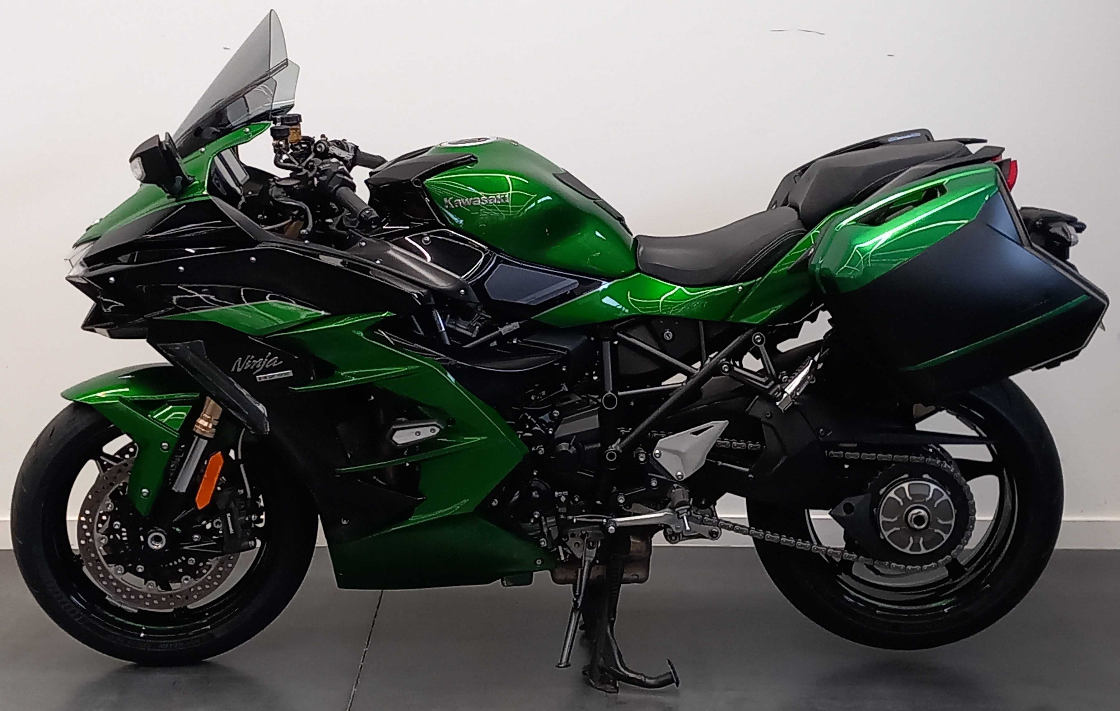 Kawasaki Ninja H2 SX SE 2020 HD vue gauche