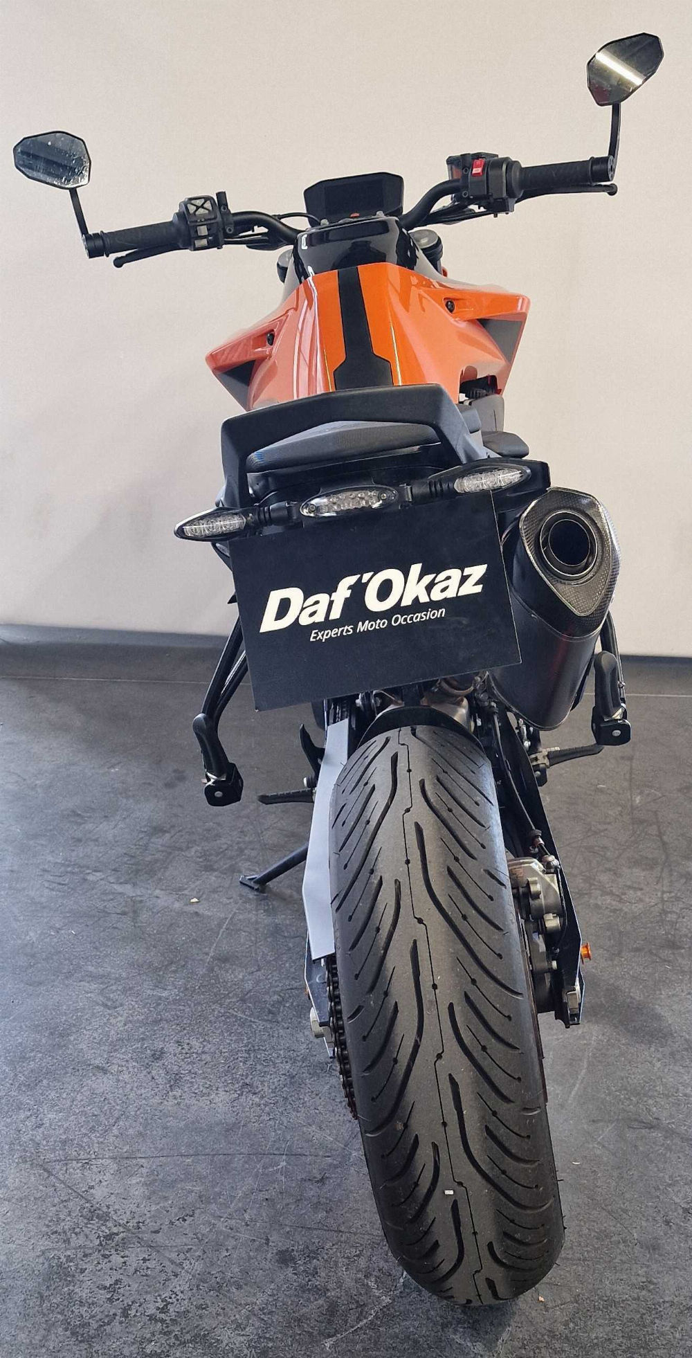 KTM 790 Duke 2020 vue arrière