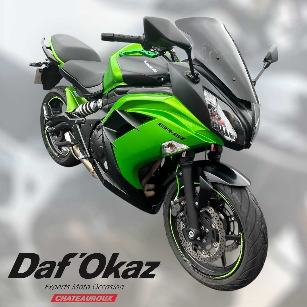 Kawasaki ER-6 F 2014 HD vue 3/4 droite