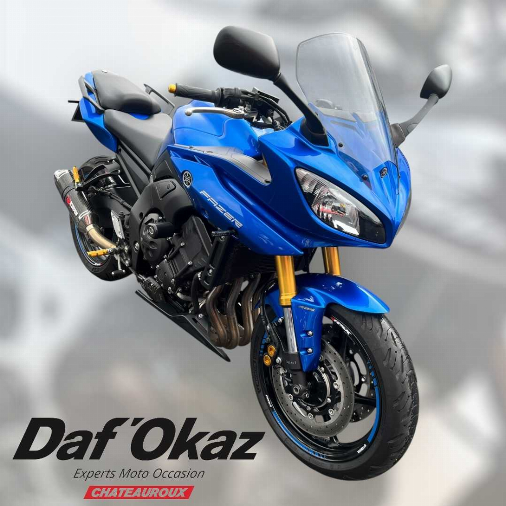 Yamaha FZ8 S Fazer ABS 2013 vue 3/4 droite