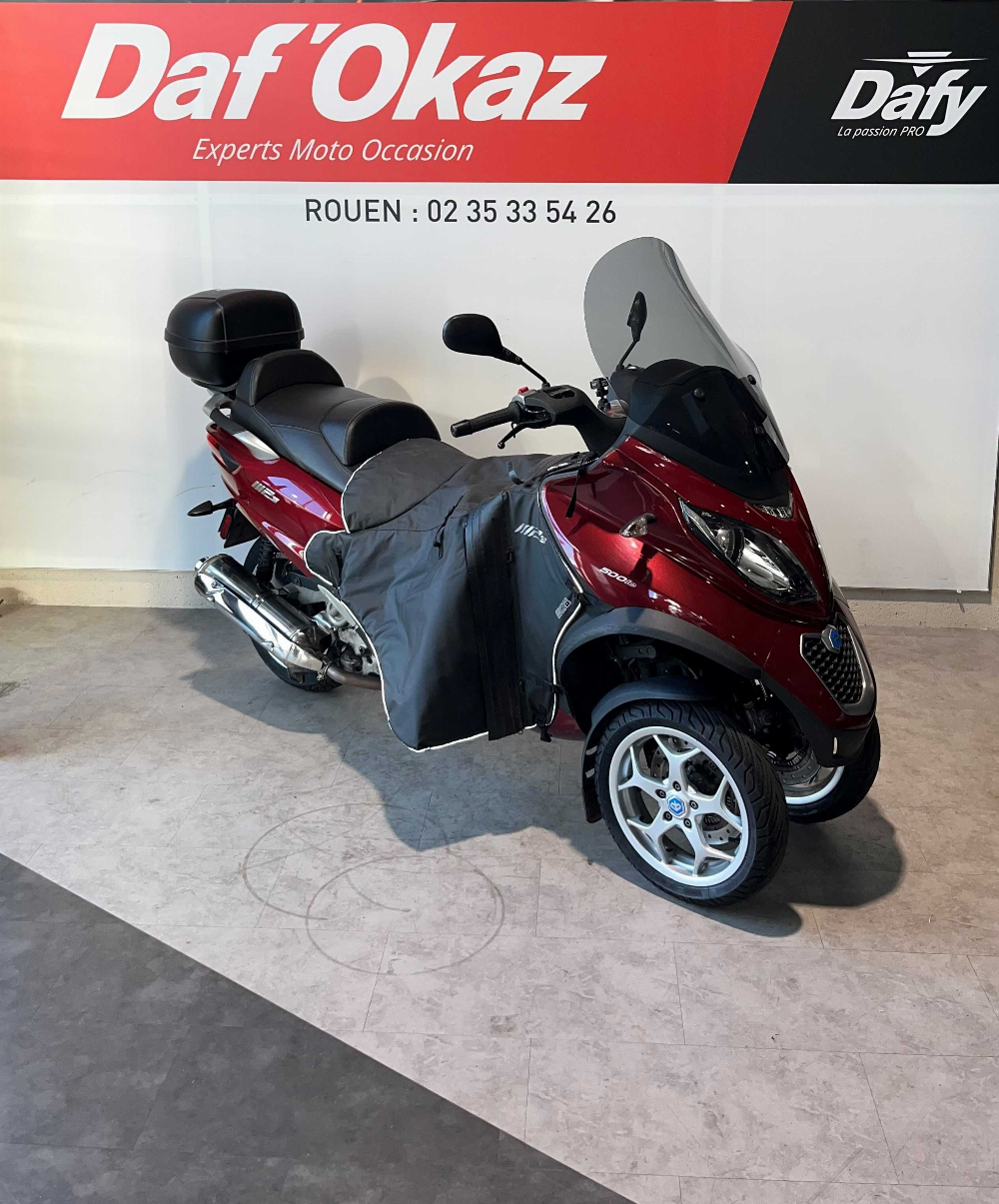 Piaggio MP3 500 HPE Business ABS 2018 vue 3/4 droite