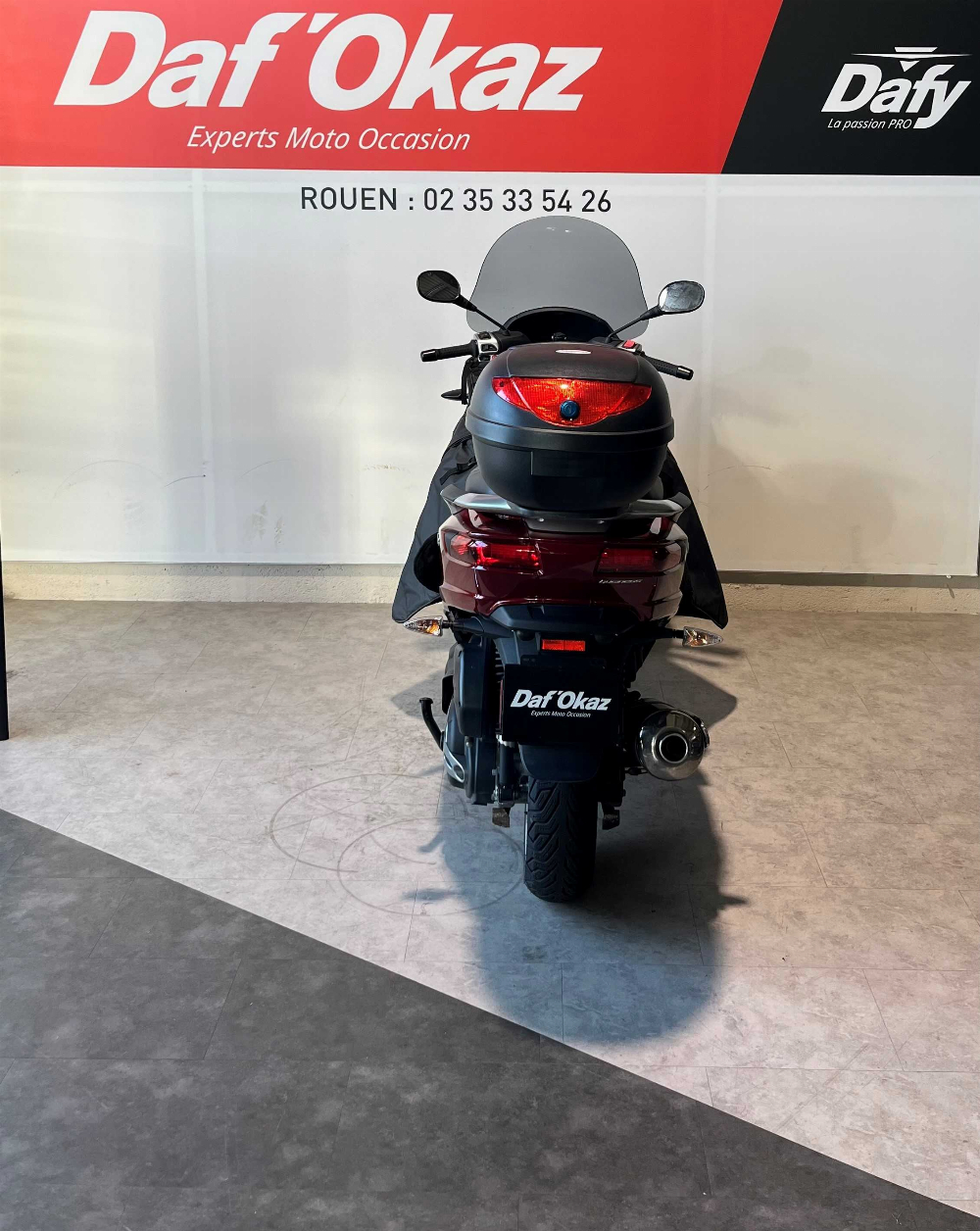 Piaggio MP3 500 HPE Business ABS 2018 vue arrière